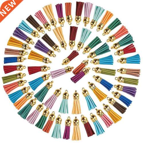 100Pcs Keychain Tassels Leather Tassel Jewelry Making Tassel