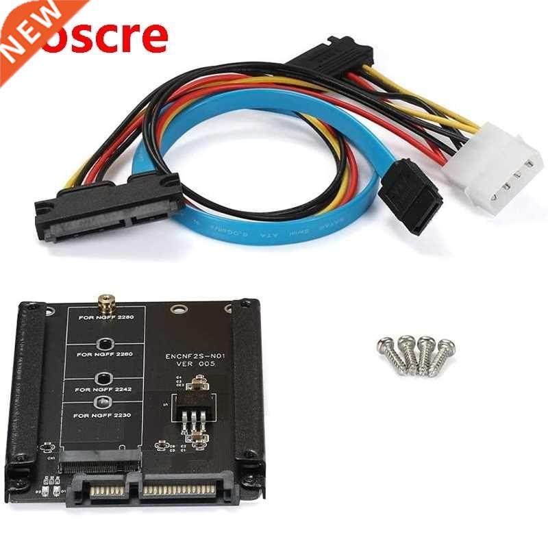 M.2 NGFF to SATA Adapter Card, for M.2 Key B-M SSD Solid St