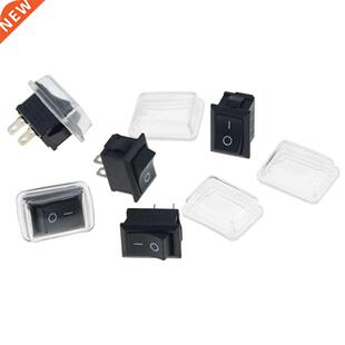 250V Sna Button 10A Switch Push Mini 2Pin 5PCS 110V Black