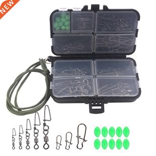 Fishing Accessories Tackle Box Luminous Beads Pin Swivels 9