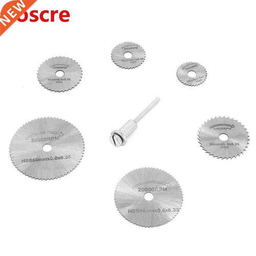 7pcs/set Tools Mn Crcular Saw Blades Cuttng Dscs Access