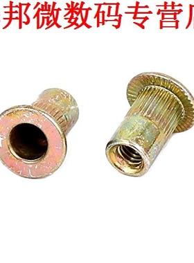 M3x9mm Gekartelde Body Flat Head Blind Rivnuts Klinknagel No