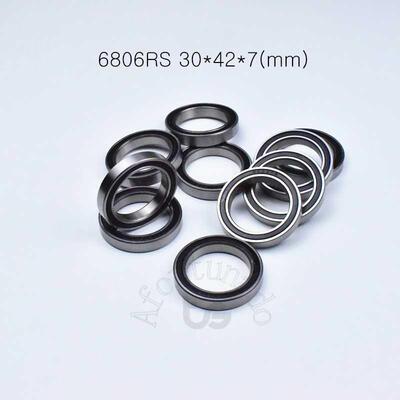 1pcs 6806RS 30*42*7(mm) chrome steel rubber Sealed High spe