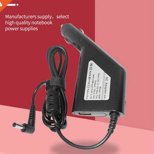 Multi-plug19V 4.74A 90W Laptop Universal Car Charger Dc Pow