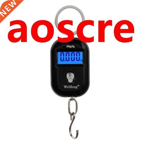 WeiHeng 25kg 5g Mini Digital Pocket Scale Portable Luggage H