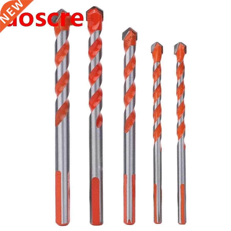 5Pcs Drill Bits High Wear Resistance Alloy Head Drilling Too
