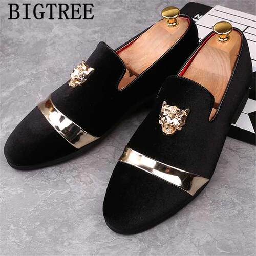 Party Shoes Men Elegant Coiffeur Designer Loers Italian F