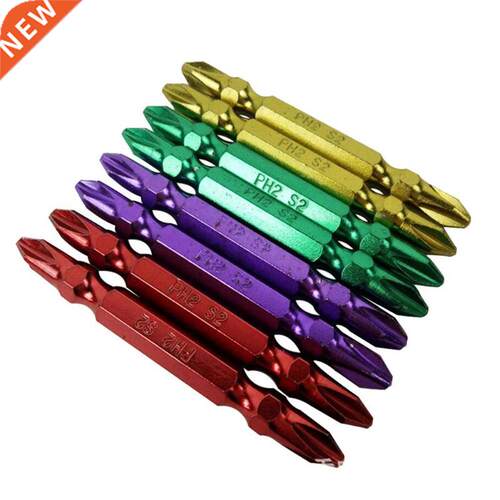10pcs CR-V Bit Set Phillips Bits Cross Head Fittings
