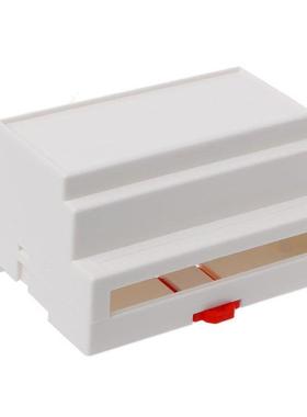 107*87*59mm Black/White Plastic Din Rail Junction Box Electr