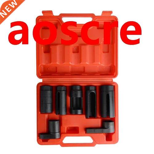 7pcs Car Oxygen Sensor Lambda Sensor Socket Set Tool All Siz