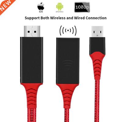 USB to HDM Adapter, WF Wreless Dsplay Dongle Cable for