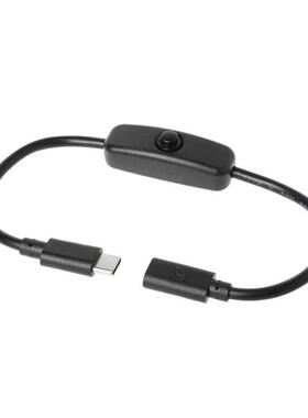 Type C Male to Female USB C Extension Cable Switch for Rasp