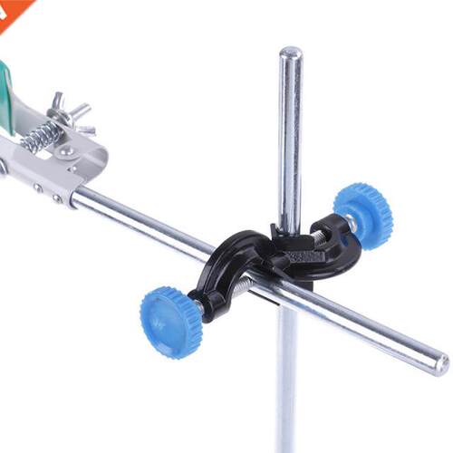 New Lab Stands Double Top Wire Clamps Holder Metal Grip Supp