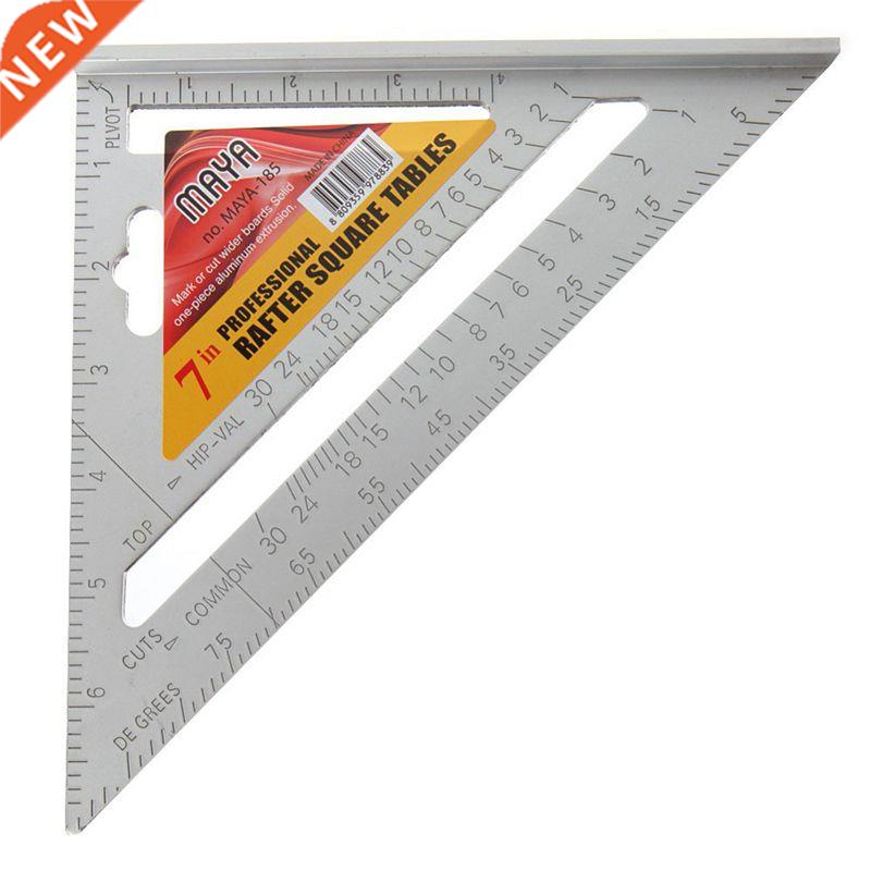 alloy triangular ruler,7 inch grade carpenter's Three ed