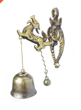 94PC Suction Door Type Metal Wind Chime Wall Mount Animal Do