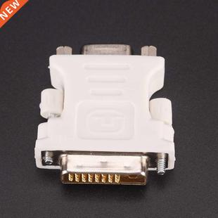 New 24+1 Pin DVI-D-D-M To VGA-F Adapter Video Computer Monit