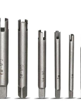 Extrator de brocas com parafuso despojado e danificado, 6 un