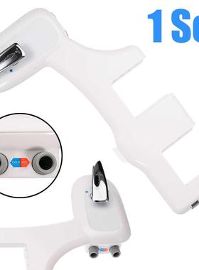 Non-Electric Hot And Cold Water Bidet Toilet Seat Attachment