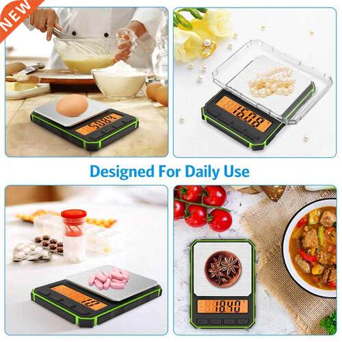 500*0.01g Kitchen Mini Scales High Precision Digital Display