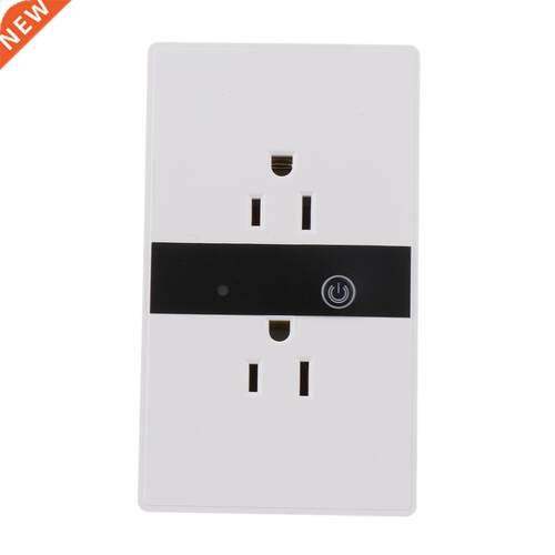 WiFi  Wall Socket Alexa Phone App Touch Timer Switch Outlet