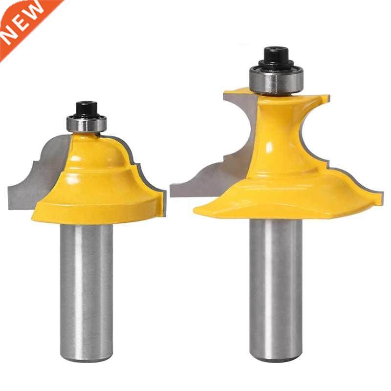 2Pcs 12mm Shank Wainscoting Roman Ogee Pedestal Router Bit