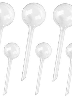 6 Pcs Clear Plant Waterng Bulbs Garden Waterng Globes,Plas