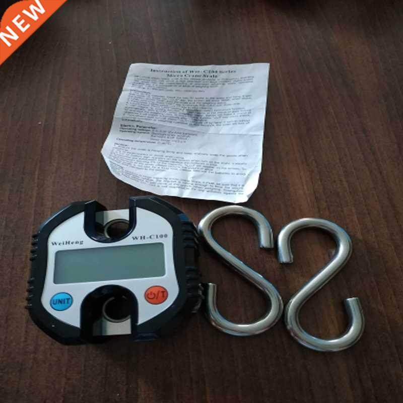 Mini 150kg Weight Crane Scale LCD Hook Hanging Scales with 2