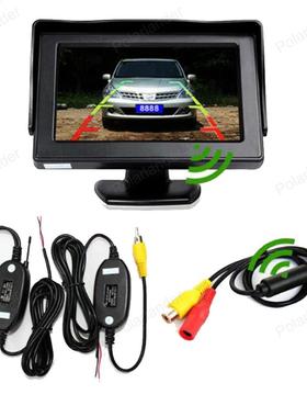 in 1 Wireless 4. 		 LCD Car Monitor with Mini CCD Aut