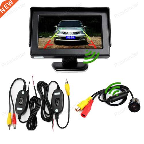 in 1 Wireless 4. 		 LCD Car Monitor with Mini CCD Aut