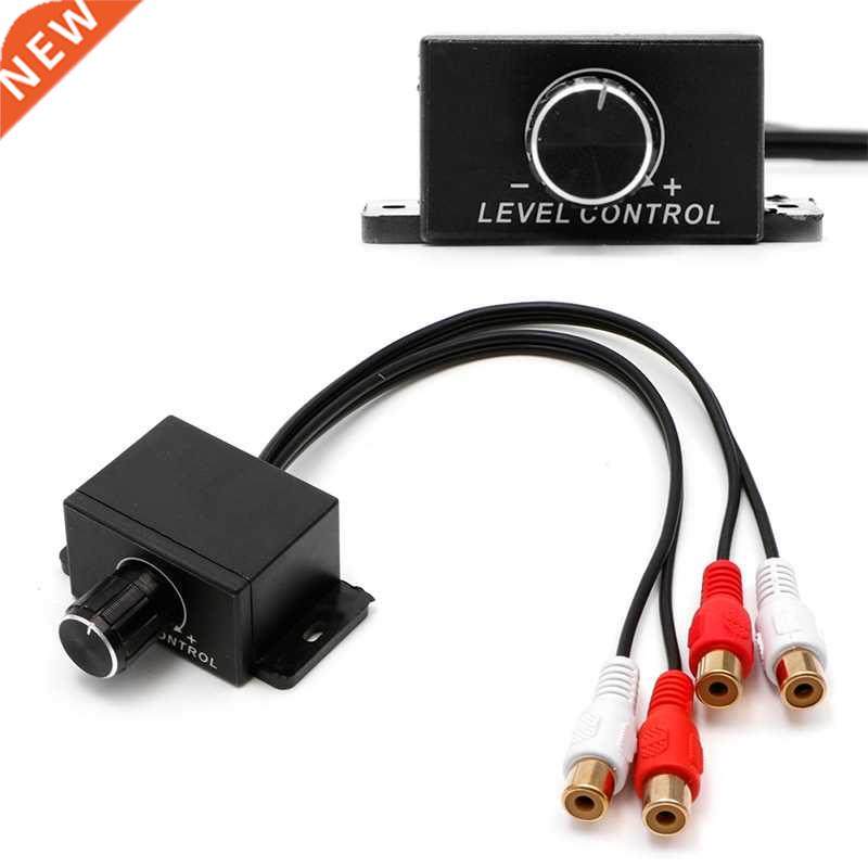 New Car Audio Aplifier Bass RCA Level Reote Volue Control