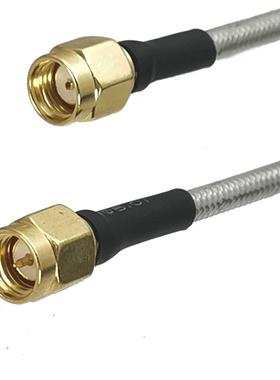 1Pcs RG402 0.141" SMA Male PLUG to RP-SMA Male jack