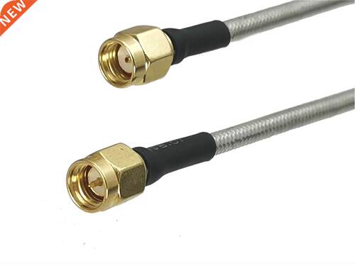 1Pcs RG402 0.141" SMA Male PLUG to RP-SMA Male jack
