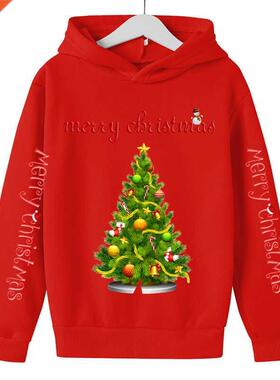 2022 New Merry Christmas Sweater Cartoon Top Christmas Santa
