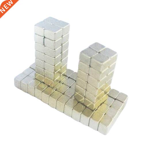 N52 Block Neodymium Magnets  4x4x3mm Super Powerful Rare Ear