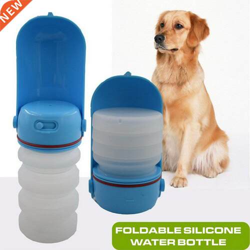 Pet Dog Drinking Water Bottle Sports Squeeze Type Puppy Cat
