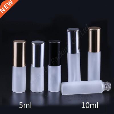 *6pcs 5ML 10ML Tube Frosting Perfume Bottle Glass Sample Spr