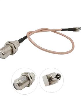 Right Angle TS9 Male to F Female RF Coaxial Connector RG316