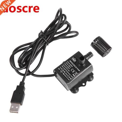 Decdeal Ultra-quiet Mini Brushless DC/USB Water Pump 5/12V 5
