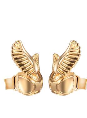 Golden Wings Snitch Stud Earrings Fashion Female Earrings Cl