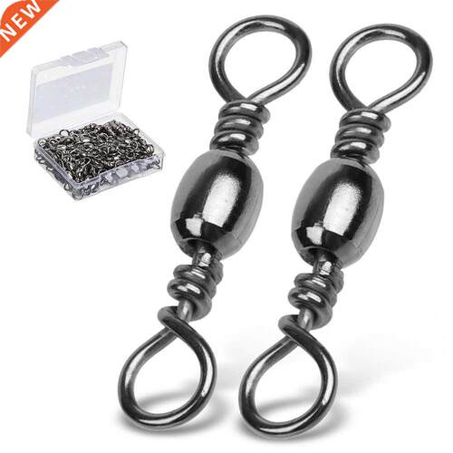 DONQL 50/100pcs Being Swivel Fishing Connector 1#-14# Fish