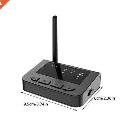 80m Long Range Bluetooth 5.0 Transmitter Receiver Low Laten