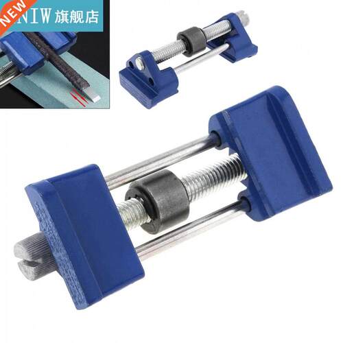 Blue Carbon Steel Multifunctional Manual Sharpener Fast Loca