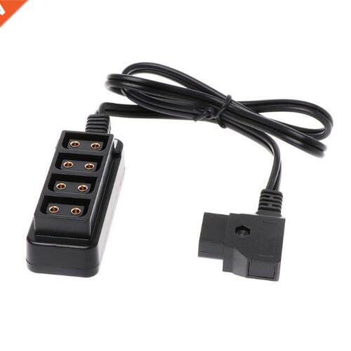 D-Tap Male B-tape To 4 Female Hub Adapter Splitter Cable For
