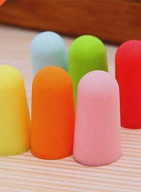 10 Pairs Soft Orange Foam Ear Plugs Tapered Travel Sleep Noi