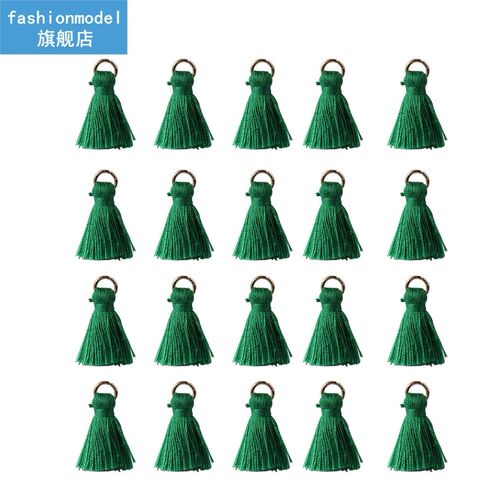 20pcs 2.5cm Jewelry Making Pendant Crafts Trim Fringe Bag DI