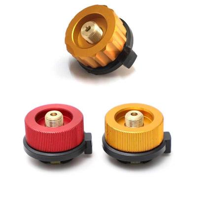 Outdoor Camping Gas Stove Converter Gas Burner Connector Alu