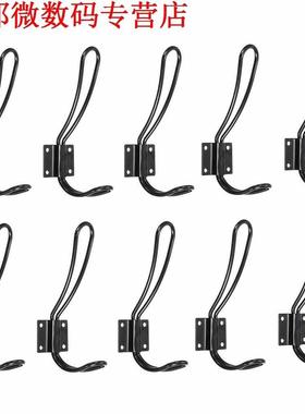 10 stks Ijzer Keuken Deur Wandmontage Haak Handdoek Kleding