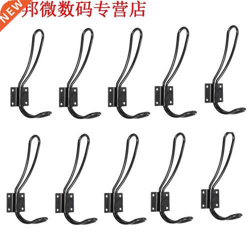 10 stks Ijzer Keuken Deur Wandmontage Haak Handdoek Kleding