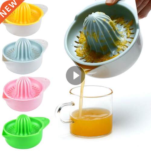 Manual Portable Citrus Juicer Kitchen Tools Plastic Orange L
