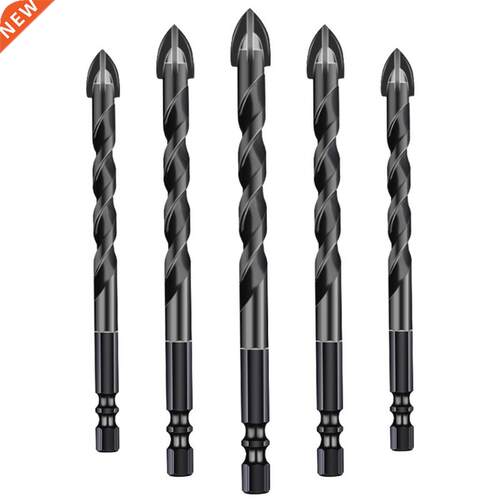 Cross Tile Drill Bits Set Alloy Triangle Twist Drill Stone G